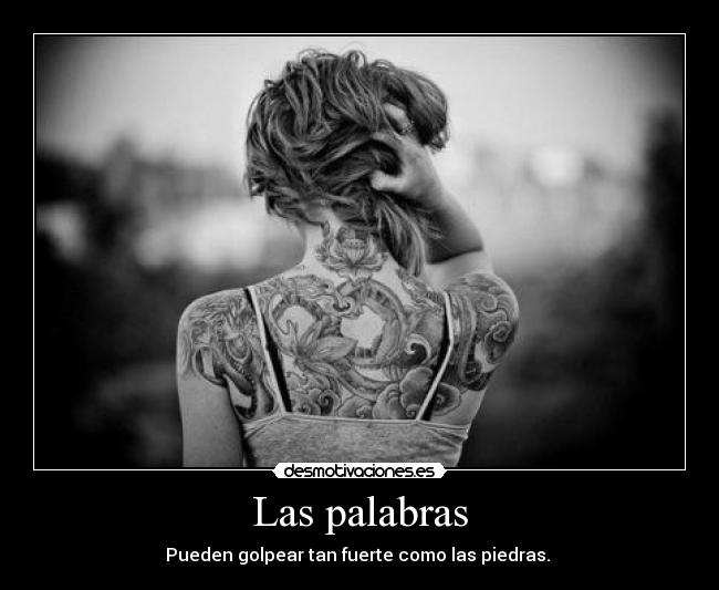 Las palabras -