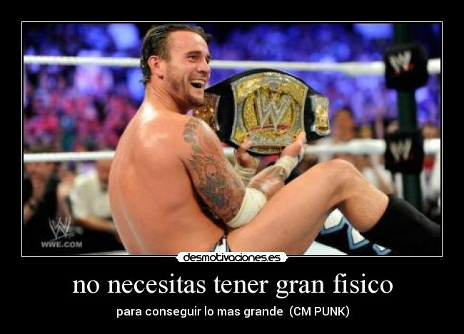 no necesitas tener gran fisico -