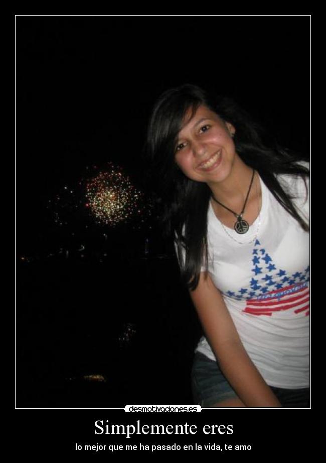 Simplemente eres -
