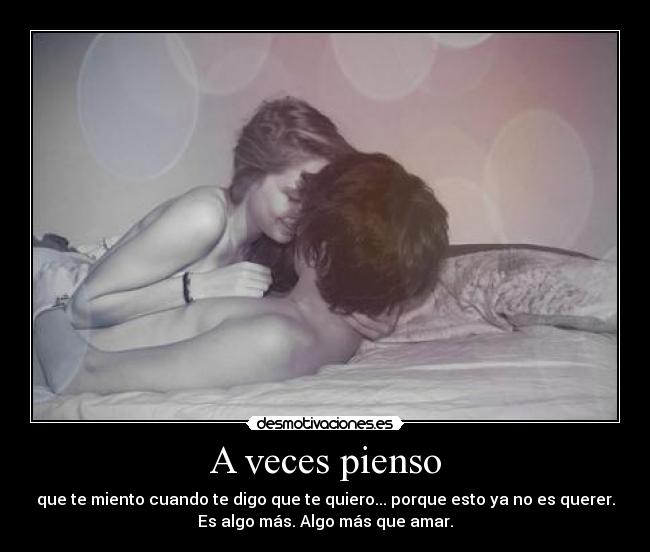 A veces pienso - 