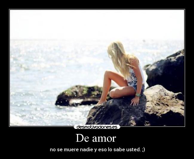 De amor  - 