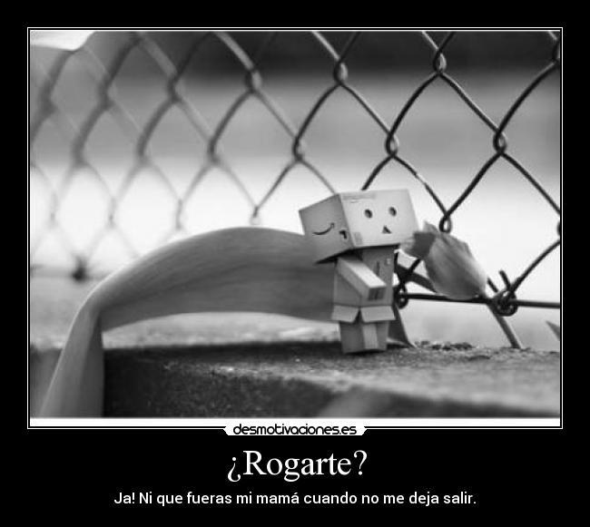 ¿Rogarte? - 