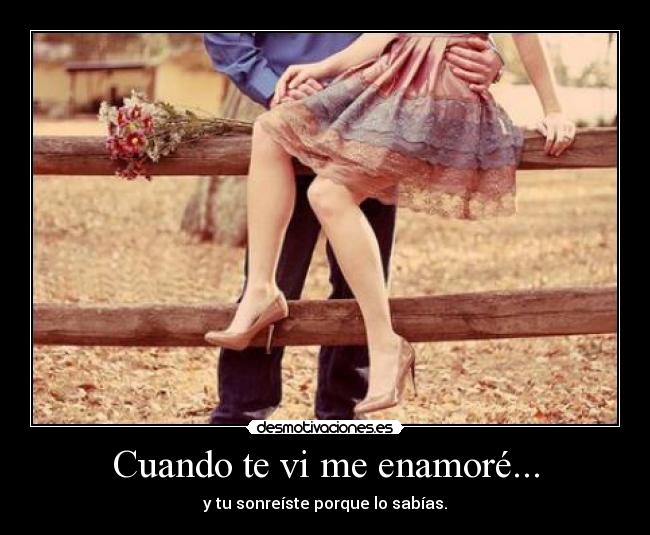 Cuando te vi me enamoré... - 