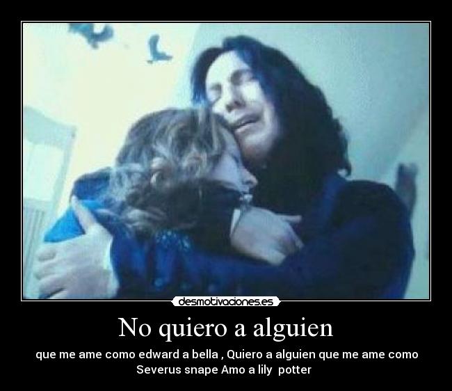 No quiero a alguien -