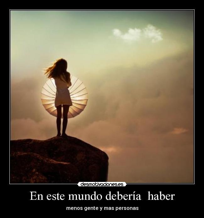 En este mundo debería  haber - 