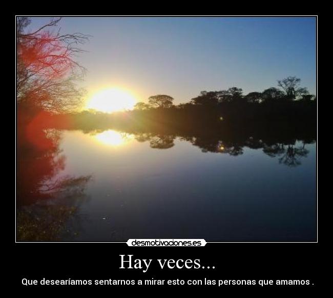 Hay veces... - 
