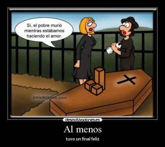 Al menos -