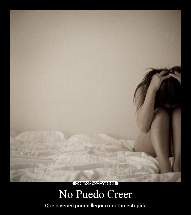 No Puedo Creer -