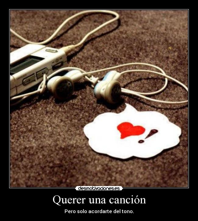 Querer una canción - 