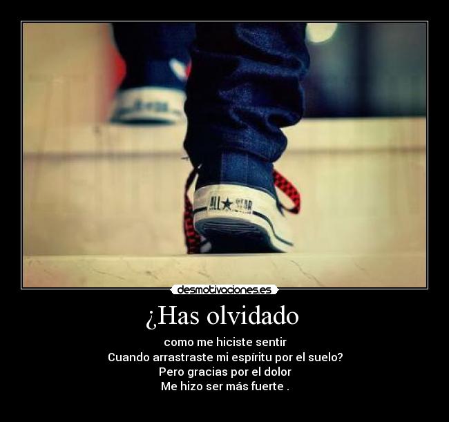 ¿Has olvidado  - 