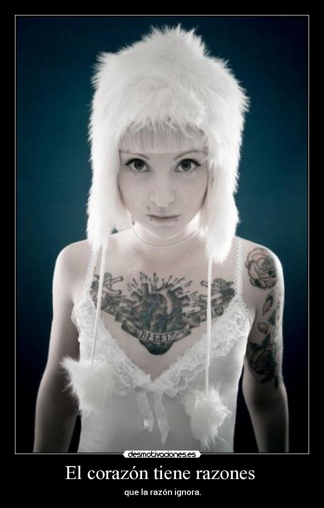 El corazón tiene razones -