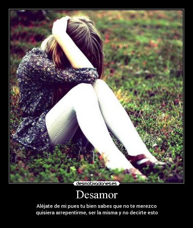 Desamor -