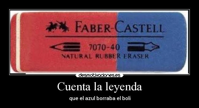 Cuenta la leyenda -
