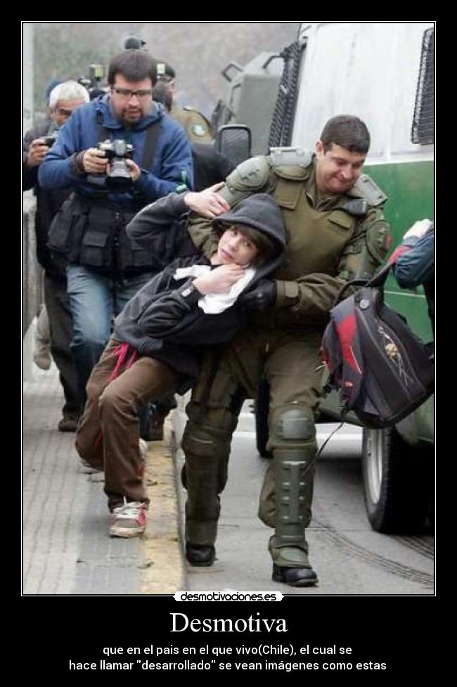 carteles desmotiva pais chile hace llamar desarrollado imagenes vean ver protesta desmotivaciones