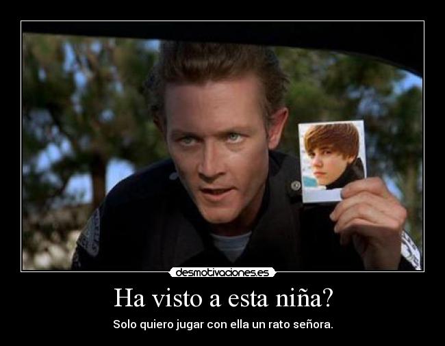 Ha visto a esta niña? -