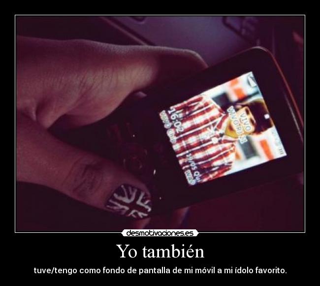 Yo también -