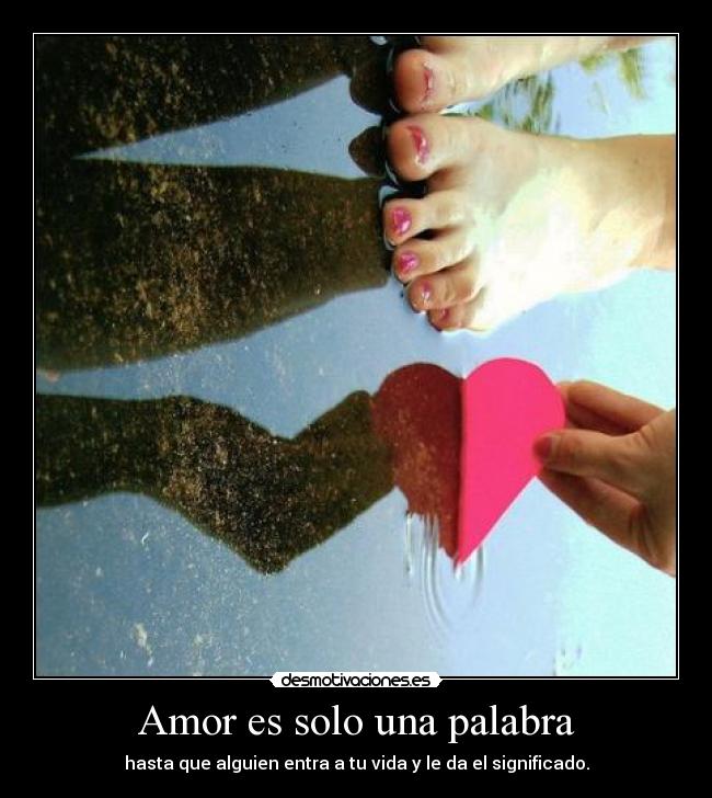 Amor es solo una palabra - 