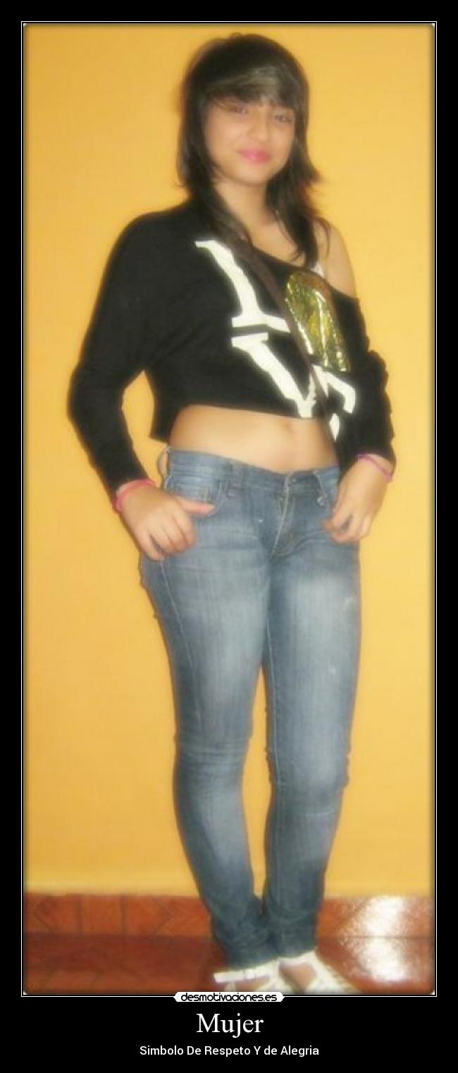 Mujer - Simbolo De Respeto Y de Alegria