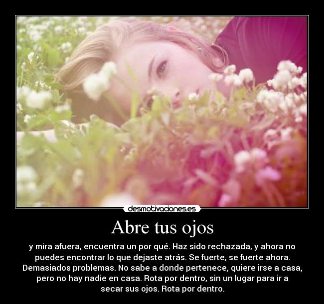 Abre tus ojos -
