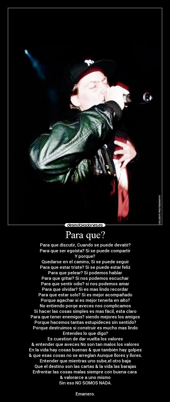 Para que? - 