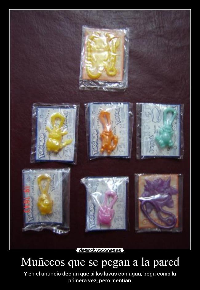 carteles munecos pared pegar desmotivaciones