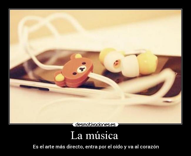La música  - 