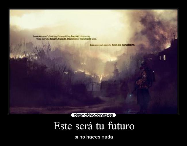 Este será tu futuro - 