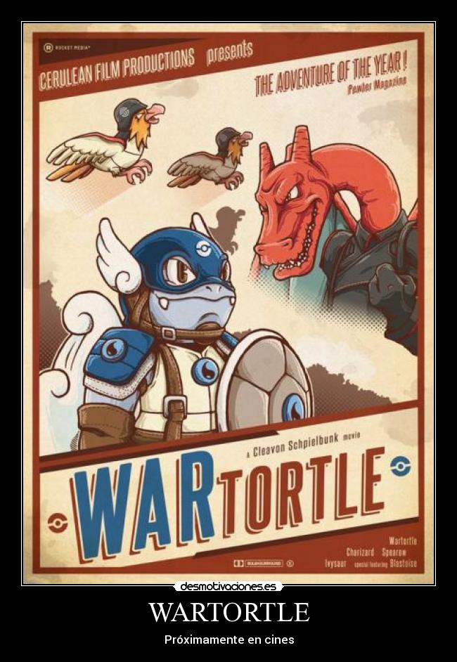 WARTORTLE - Próximamente en cines