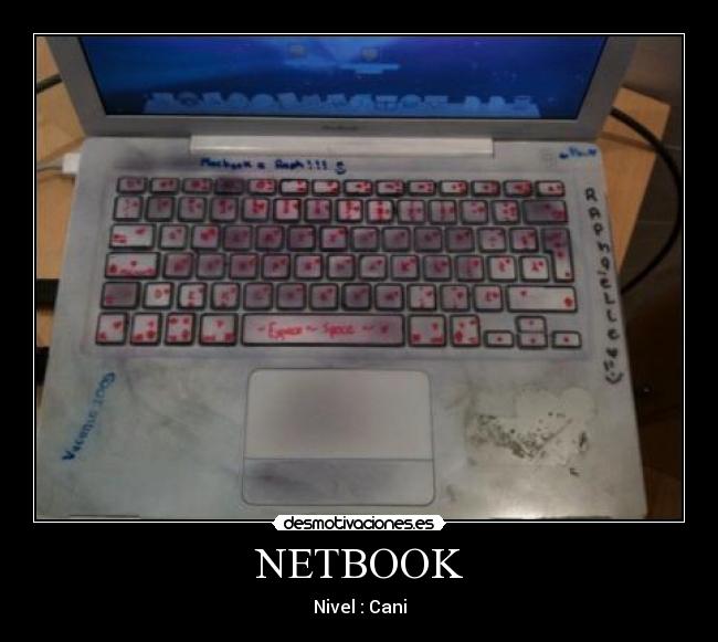NETBOOK - Nivel : Cani