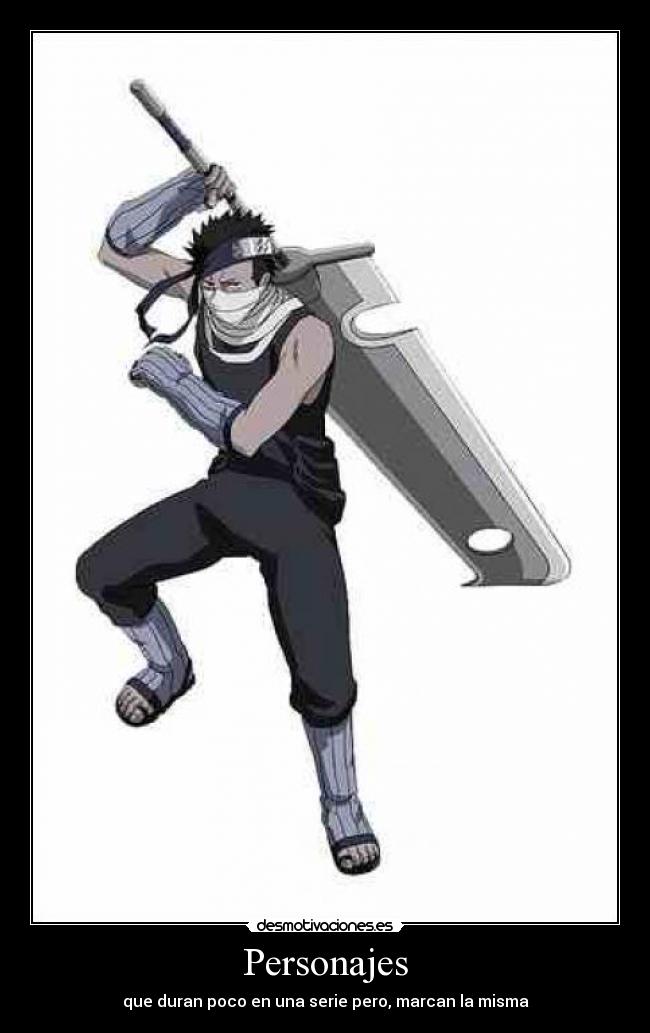 Personajes - que duran poco en una serie pero, marcan la misma
