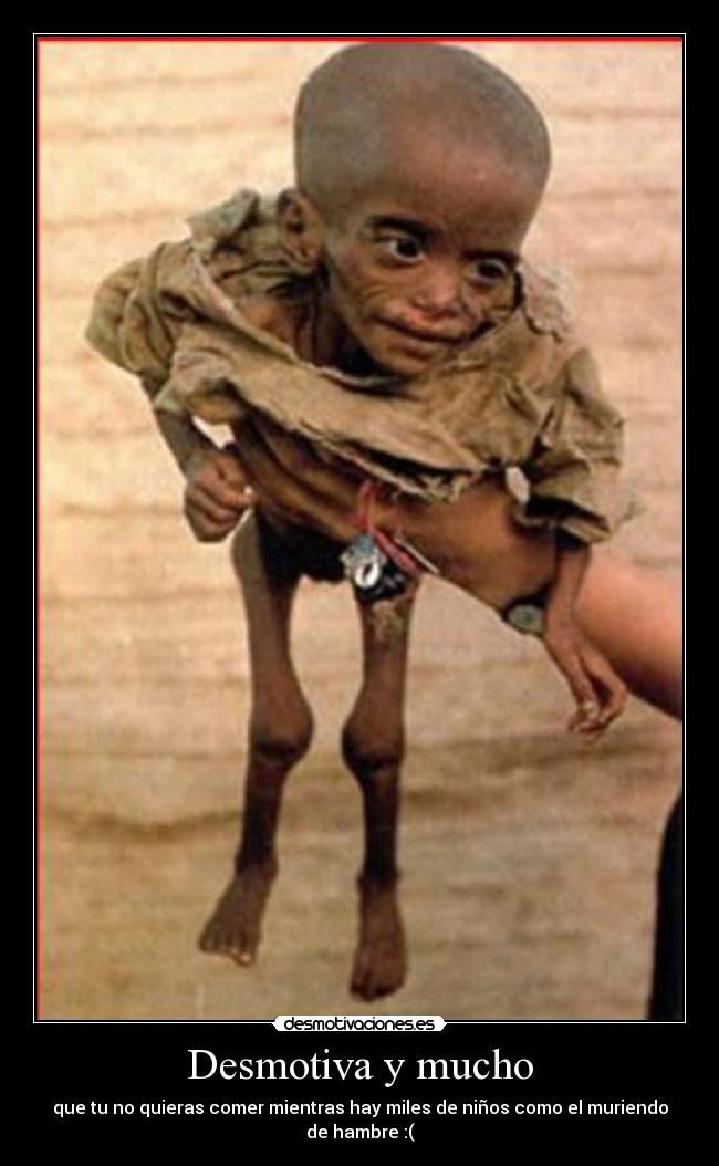 Desmotiva y mucho -