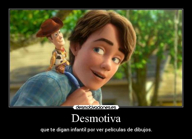 carteles toy story disney peliculas desmotivaciones