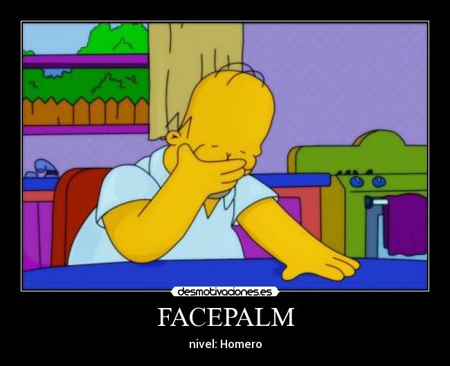 FACEPALM -
