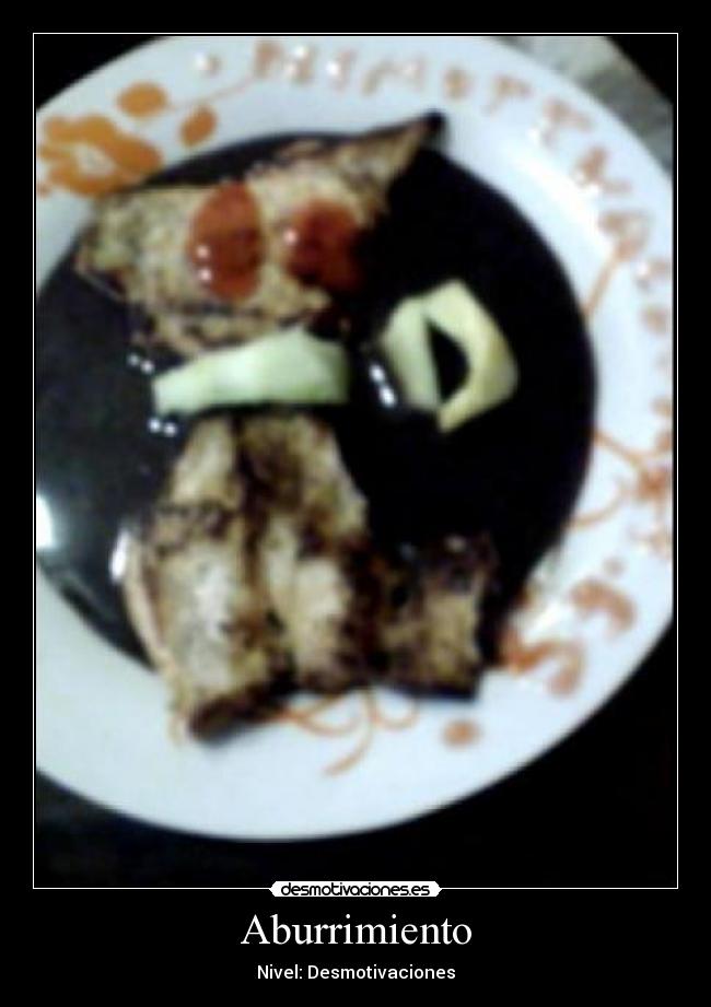 Aburrimiento - Nivel: Desmotivaciones