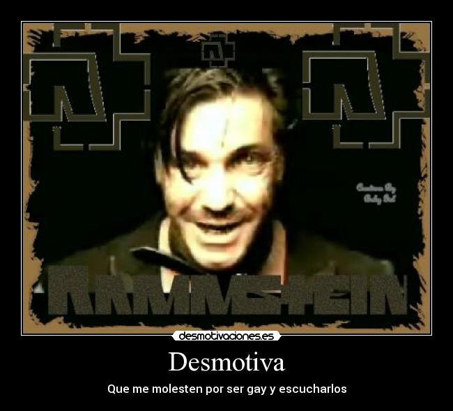 Desmotiva - Que me molesten por ser gay y escucharlos