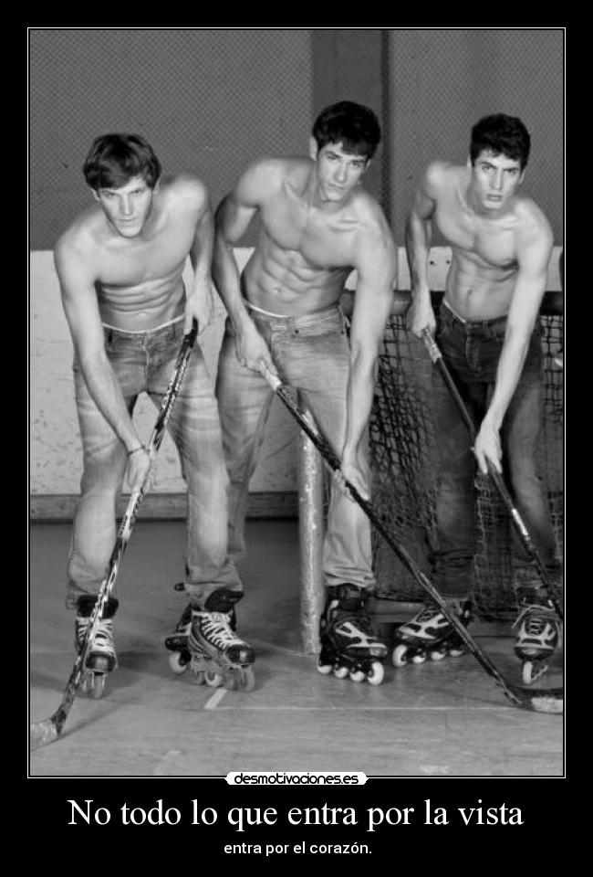 No todo lo que entra por la vista -