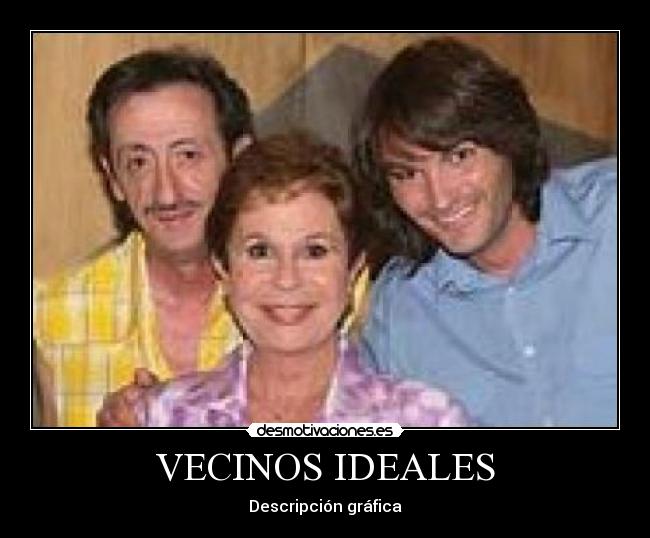 VECINOS IDEALES - Descripción gráfica