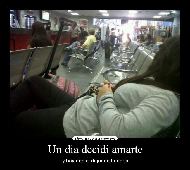 Un dia decidi amarte -