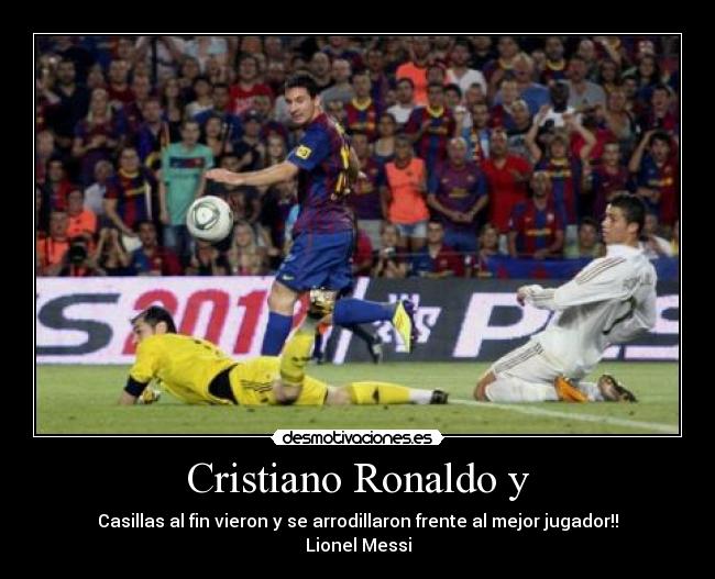 Cristiano Ronaldo y -