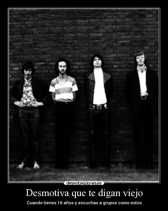 carteles thedoors desmotivaciones