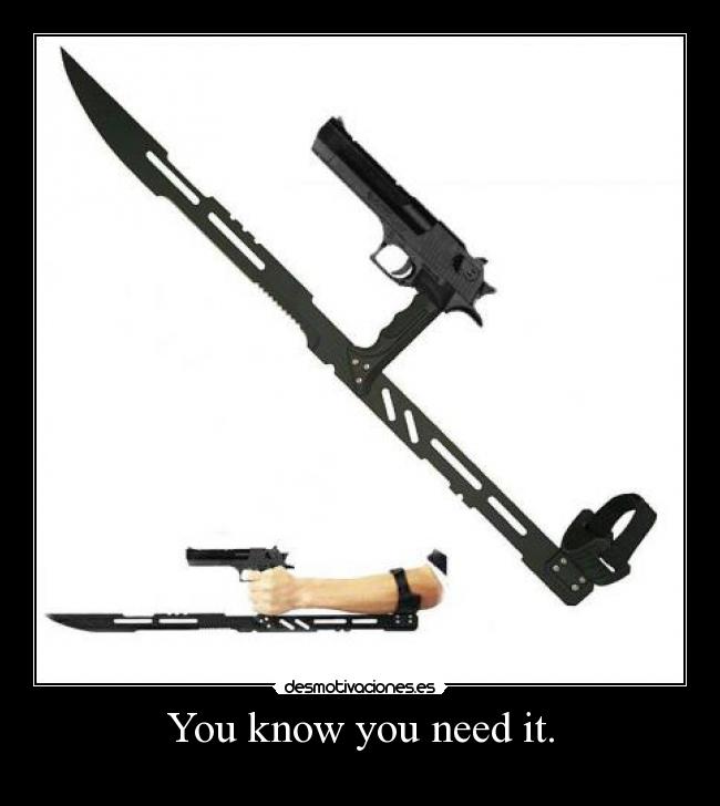 You know you need it. - 