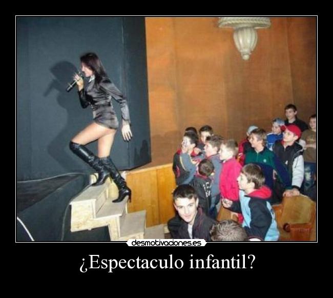 ¿Espectaculo infantil? -