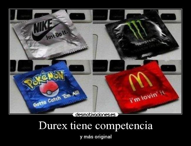 Durex tiene competencia - y más original