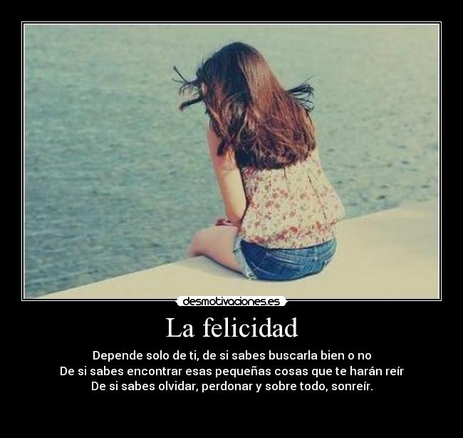 La felicidad -
