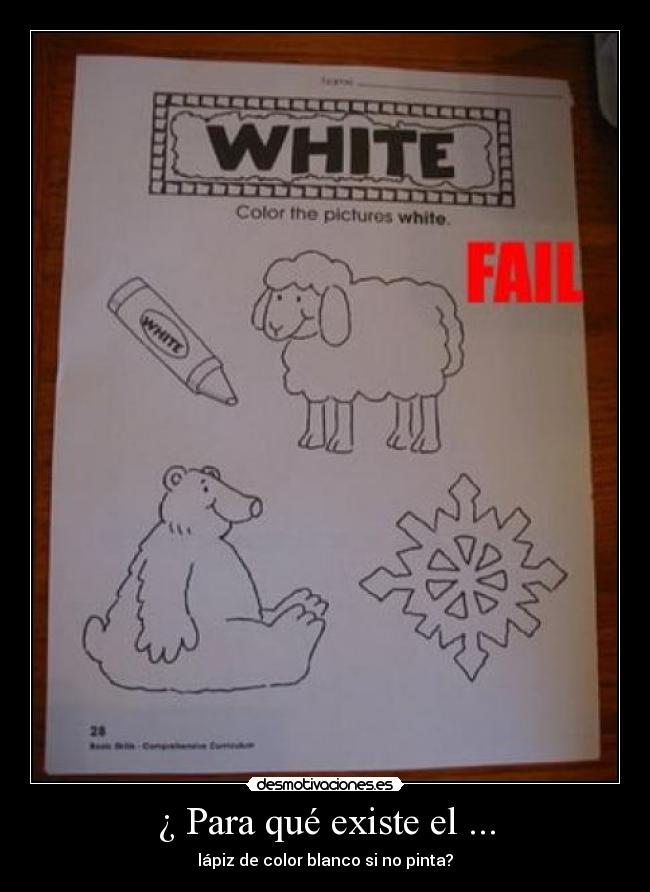 ¿ Para qué existe el ... -