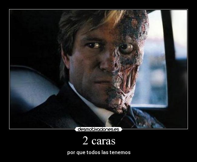 2 caras -