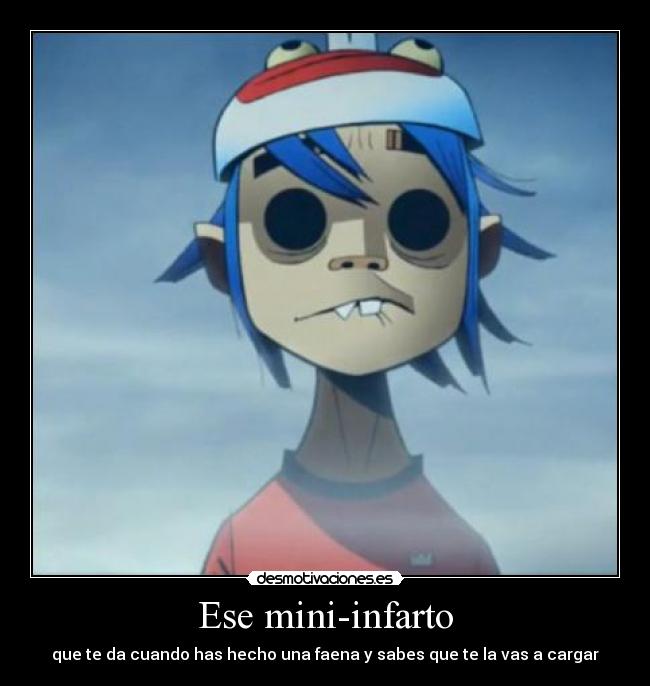 carteles gorillaz desmotivaciones