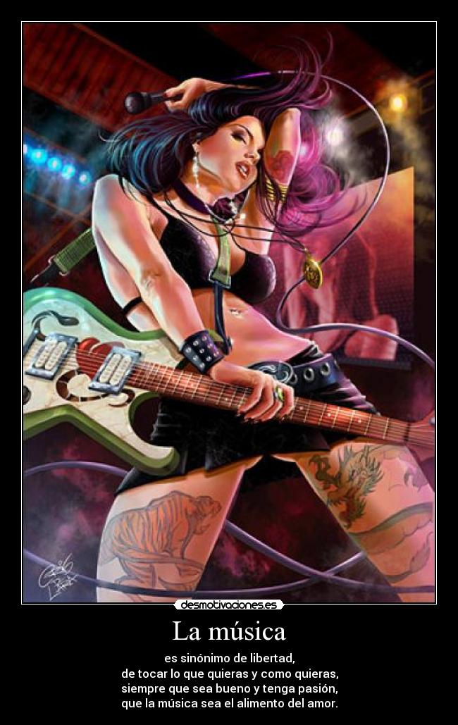 La música -