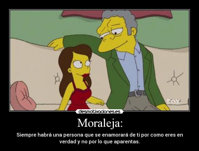 Moraleja: - 