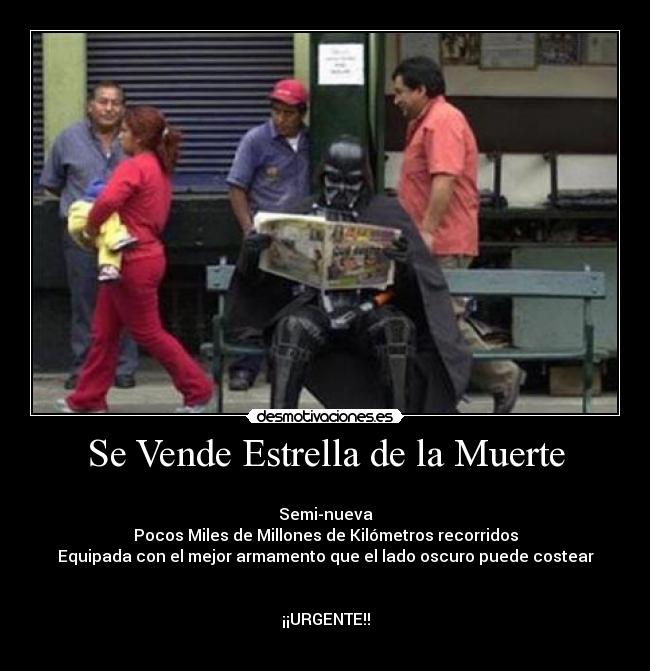 Se Vende Estrella de la Muerte - 